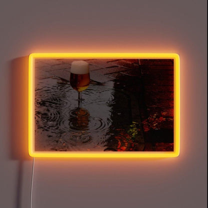 Sidewalk Beer Rgb Led Neon Sign - Shineneon