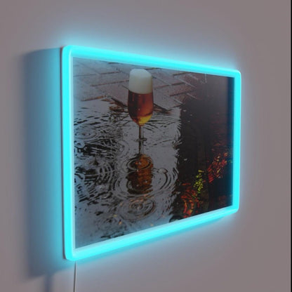 Sidewalk Beer Rgb Led Neon Sign - Shineneon