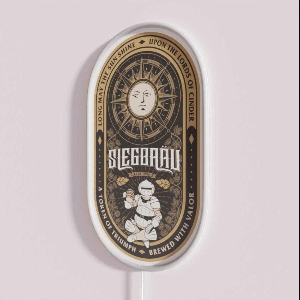 Siegbrau Label A Token Of Triumph Rgb Led Neon Sign - Shineneon