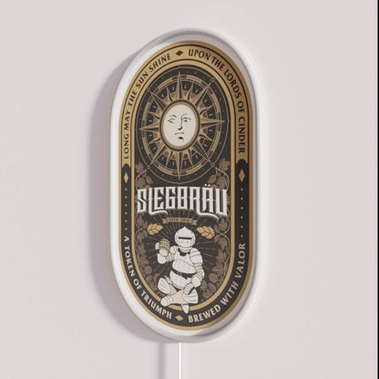 Siegbrau Label A Token Of Triumph Rgb Led Neon Sign - Shineneon