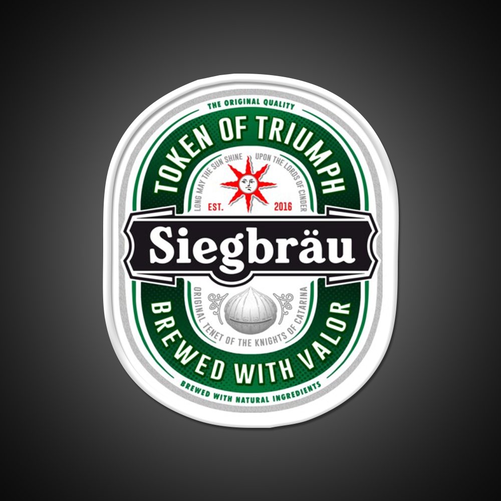 Siegbrau Label The Original Tenet Beer Bar Decor Led Neon Sign Rgb Color - LED neon sign view 11