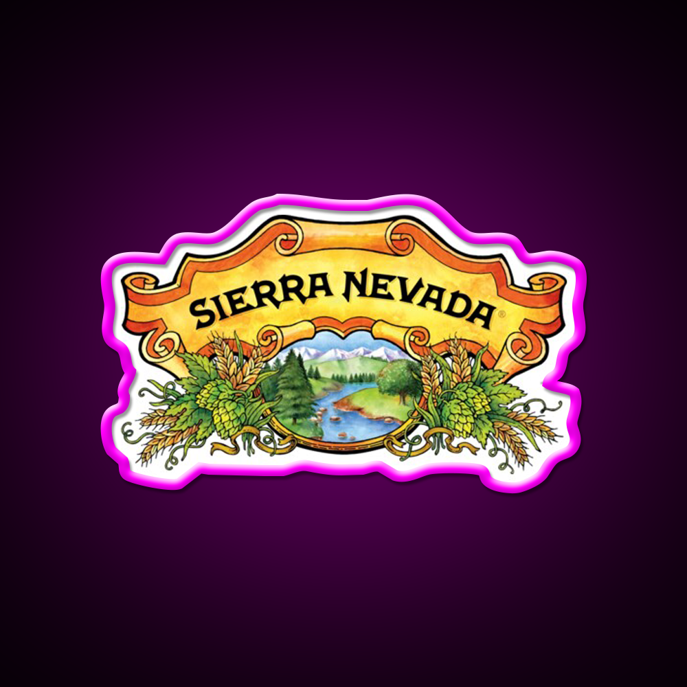 Sierra Nevada Beer Bar Decor Led Neon Sign Rgb Color