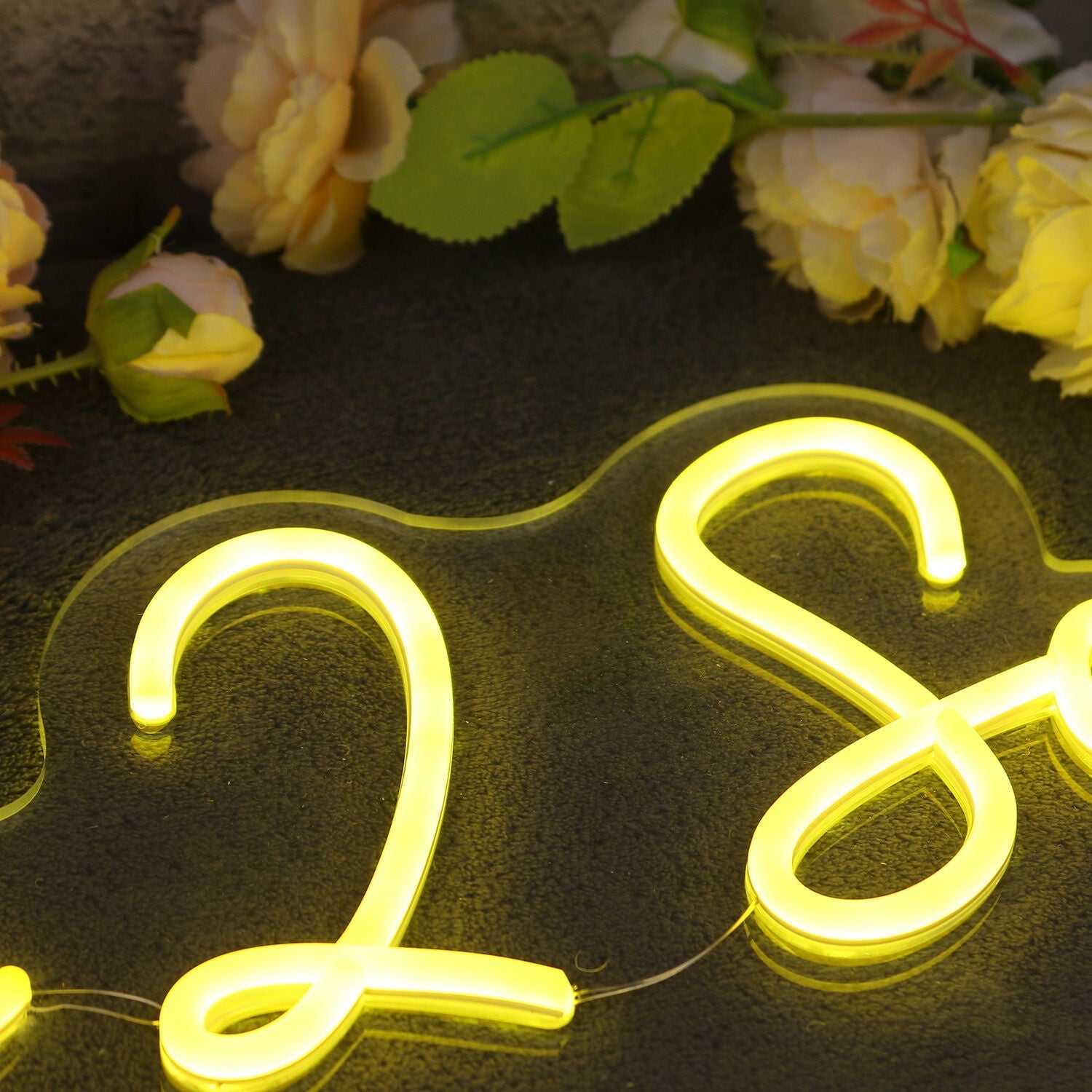 Sign 2 Seal Notary Yellow Led Neon Sign - Shineneon
