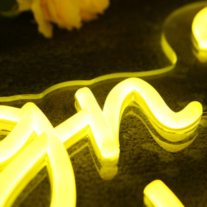 Sign 2 Seal Notary Yellow Led Neon Sign - Shineneon