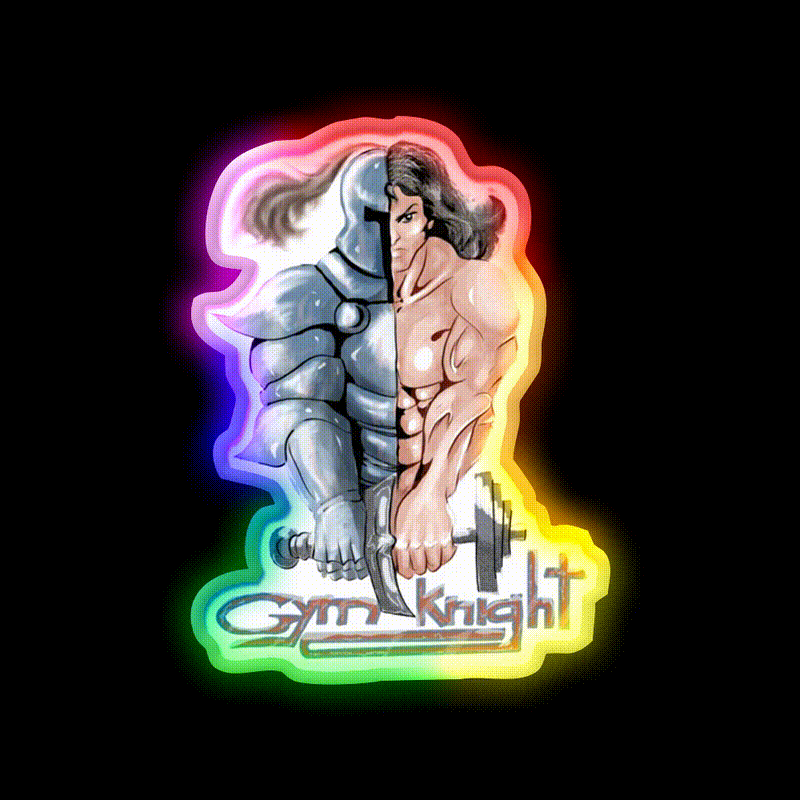 Sign Gym Bodybuilding Gym Fitness Led Neon Sign Rgb Color