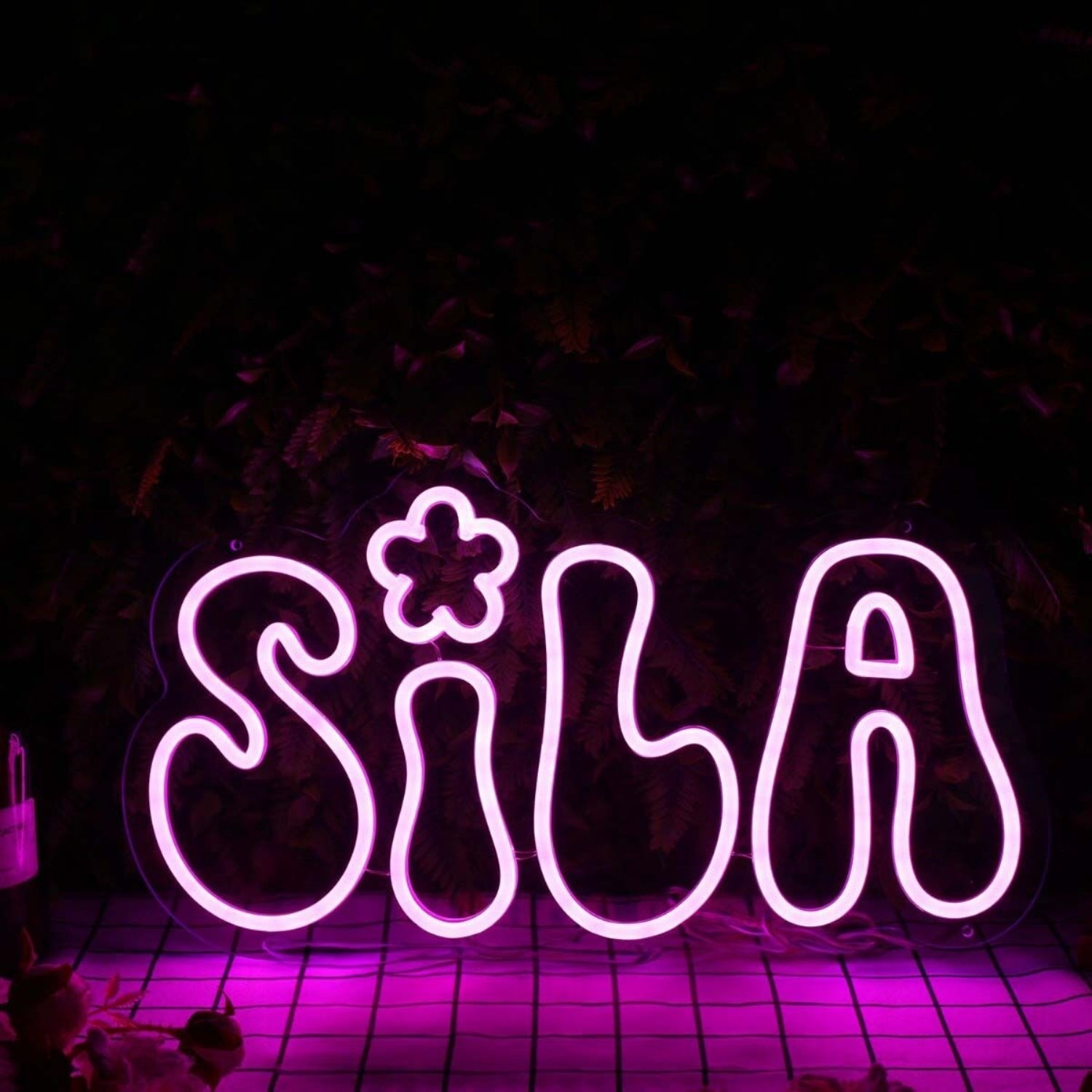 Sila Purple Led Neon Sign - Shineneon