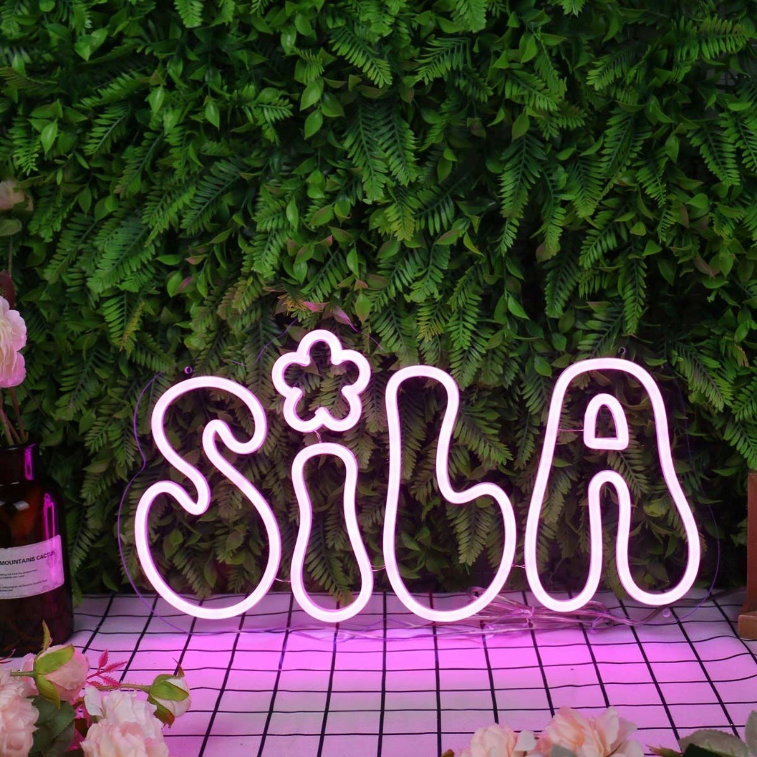 Sila Purple Led Neon Sign - Shineneon