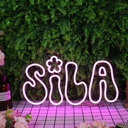 Sila Purple Led Neon Sign - Shineneon