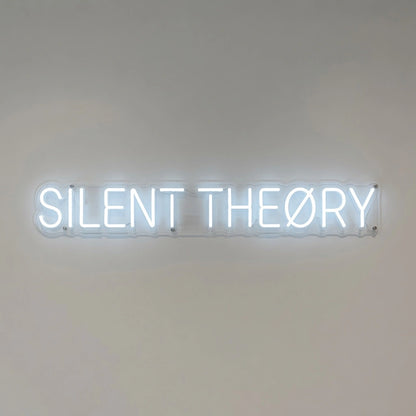 Silent Theory LED Neon Sign - 04 Size Image