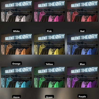 Silent Theory LED Neon Sign - Shineneon