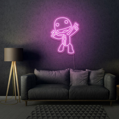 Silly Cartoon Neon Playful And Imaginative | Shineneon