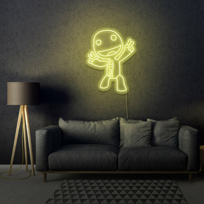 Silly Cartoon Neon Playful And Imaginative | Shineneon
