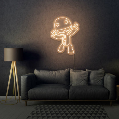Silly Cartoon Neon Playful And Imaginative | Shineneon