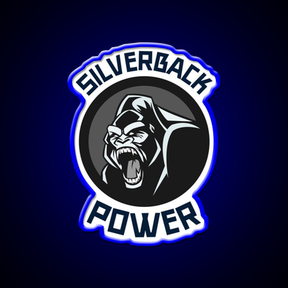 Silverback Gorilla Gym Fitness Led Neon Sign Rgb Color - LED neon sign view 5