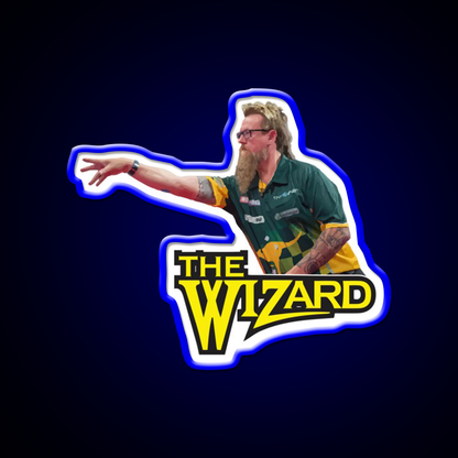 Simon Whitlock The Wizard Throwing Beer Bar Decor Led Neon Sign Rgb Color - LED neon sign view 5