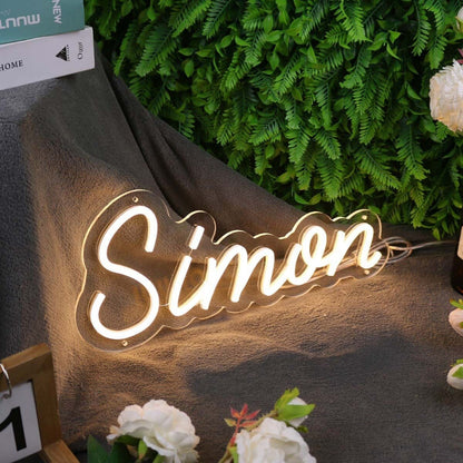 Simon Yellow Led Neon Sign - Shineneon