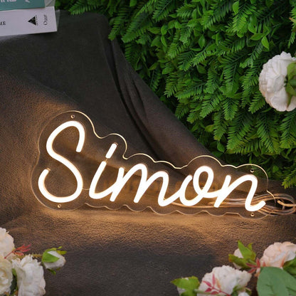 Simon Yellow Led Neon Sign - Shineneon