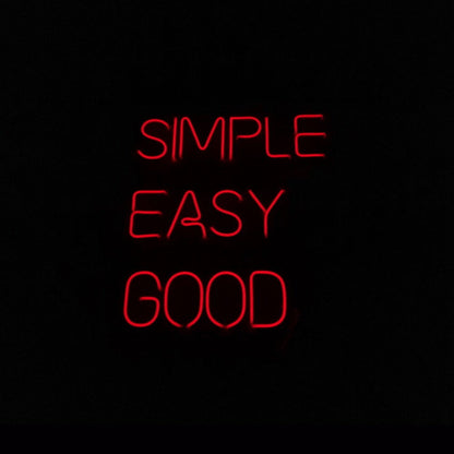 Simple Easy Good Led Neon Sign - Shineneon