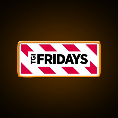 Simple Thanks God Tgi Friday Fast Food Led Neon Sign For Burger Place Rgb Color - Shineneon