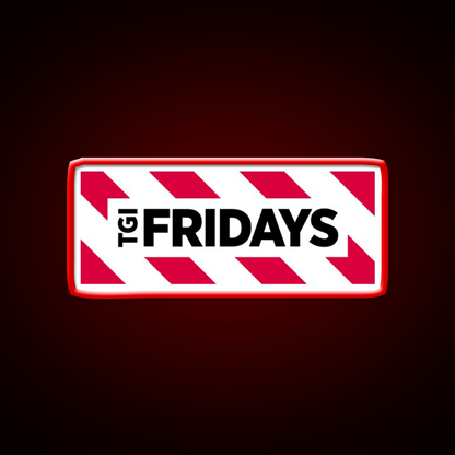 Simple Thanks God Tgi Friday Fast Food Led Neon Sign For Burger Place Rgb Color - Shineneon