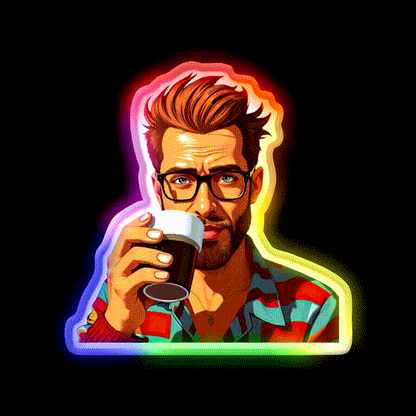 Simplicity In Every Sip Coffee Art Led Neon Sign Espresso Bar Art Rgb Color