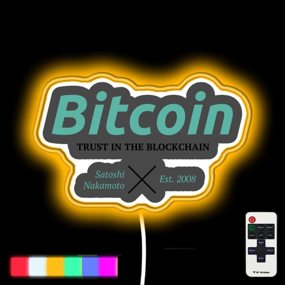 Simply Bitcoin Led Neon Sign - Shineneon