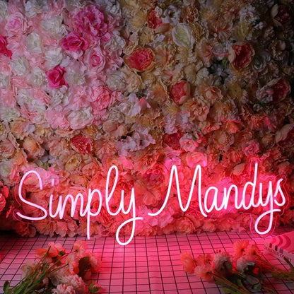 Simply Mandys Led Neon Sign - Shineneon