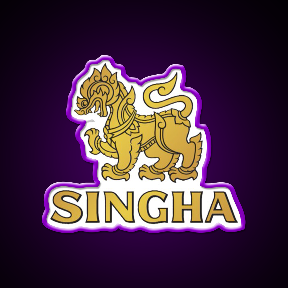 Singha Beer Classic Beer Bar Decor Led Neon Sign Rgb Color - LED neon sign view 9