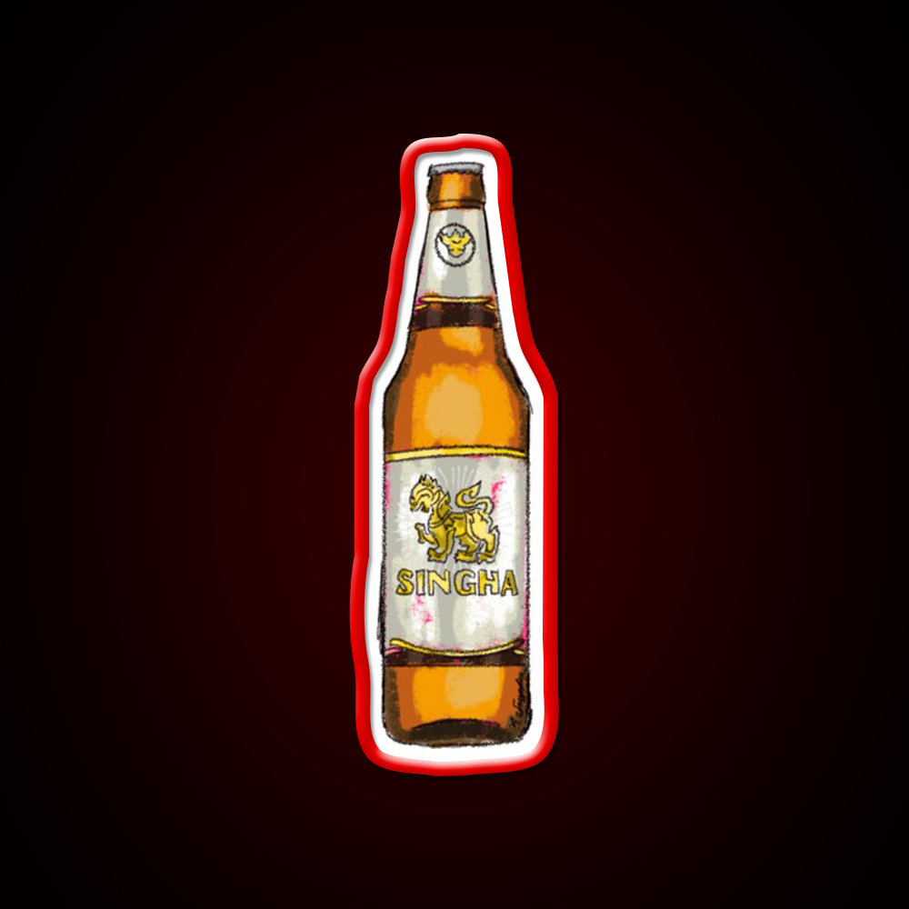 Singha Beer Thai Beer Thailand Beer Bar Decor Led Neon Sign Rgb Color - LED neon sign view 10