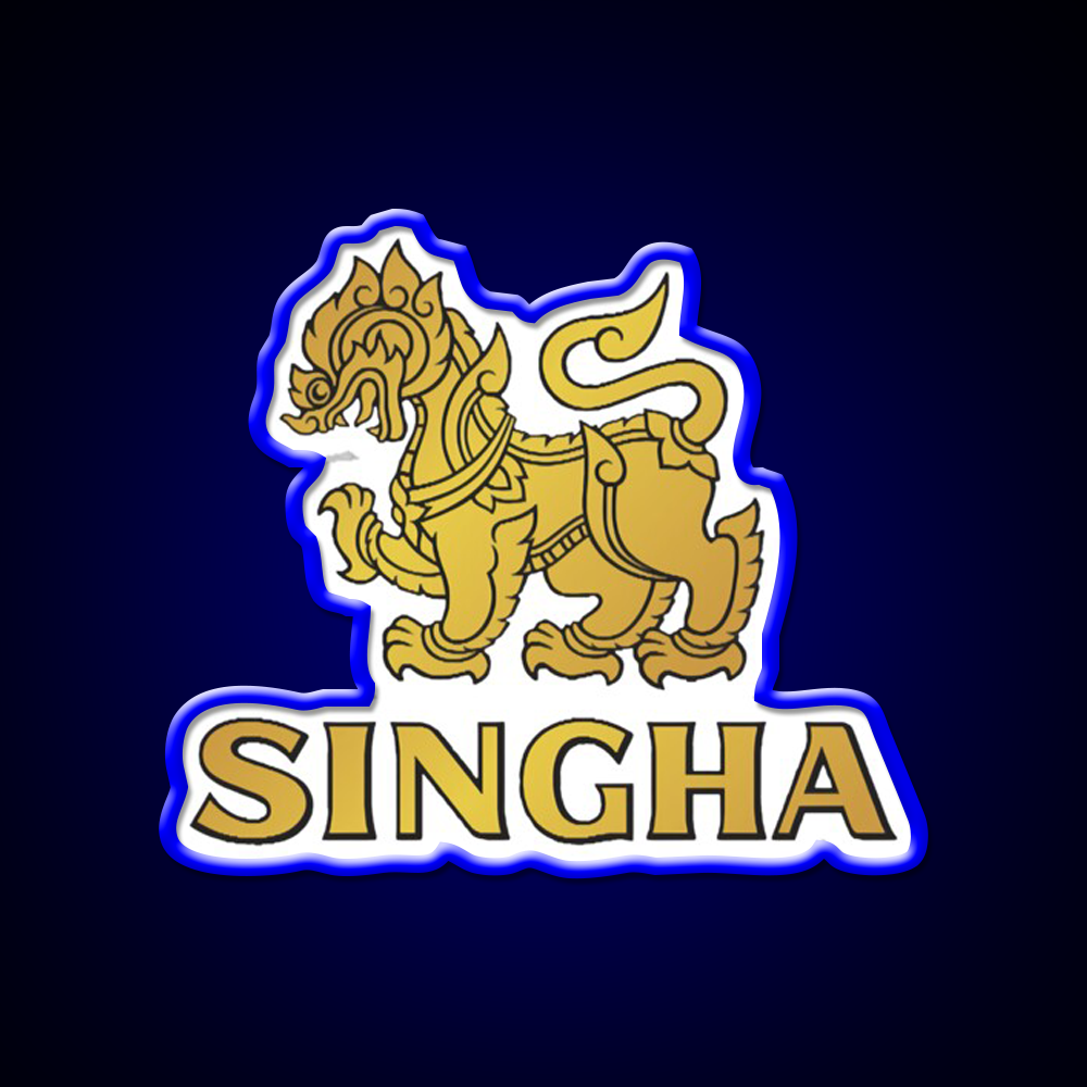 Singha For Fans Beer Bar Decor Led Neon Sign Rgb Color - LED neon sign view 5