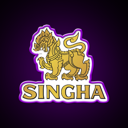 Singha For Fans Beer Bar Decor Led Neon Sign Rgb Color - LED neon sign view 9