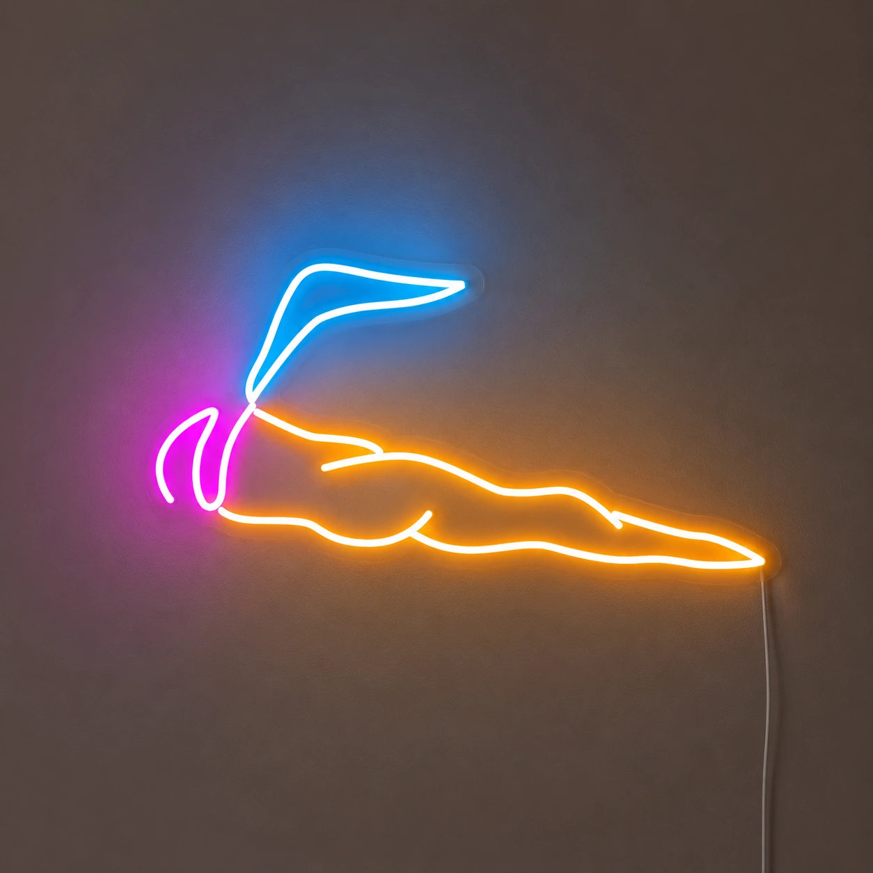Single Cigar Smoke Neon Sign LED Neon Sign main product image