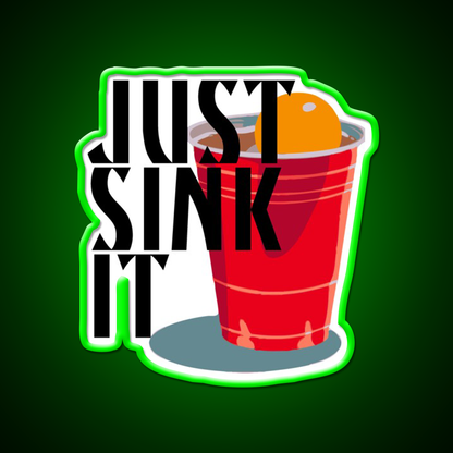Sink It Beer Bar Decor Led Neon Sign Rgb Color - LED neon sign view 8