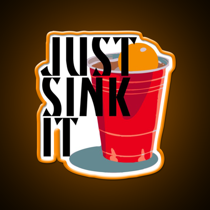 Sink It Beer Bar Decor Led Neon Sign Rgb Color - LED neon sign view 6