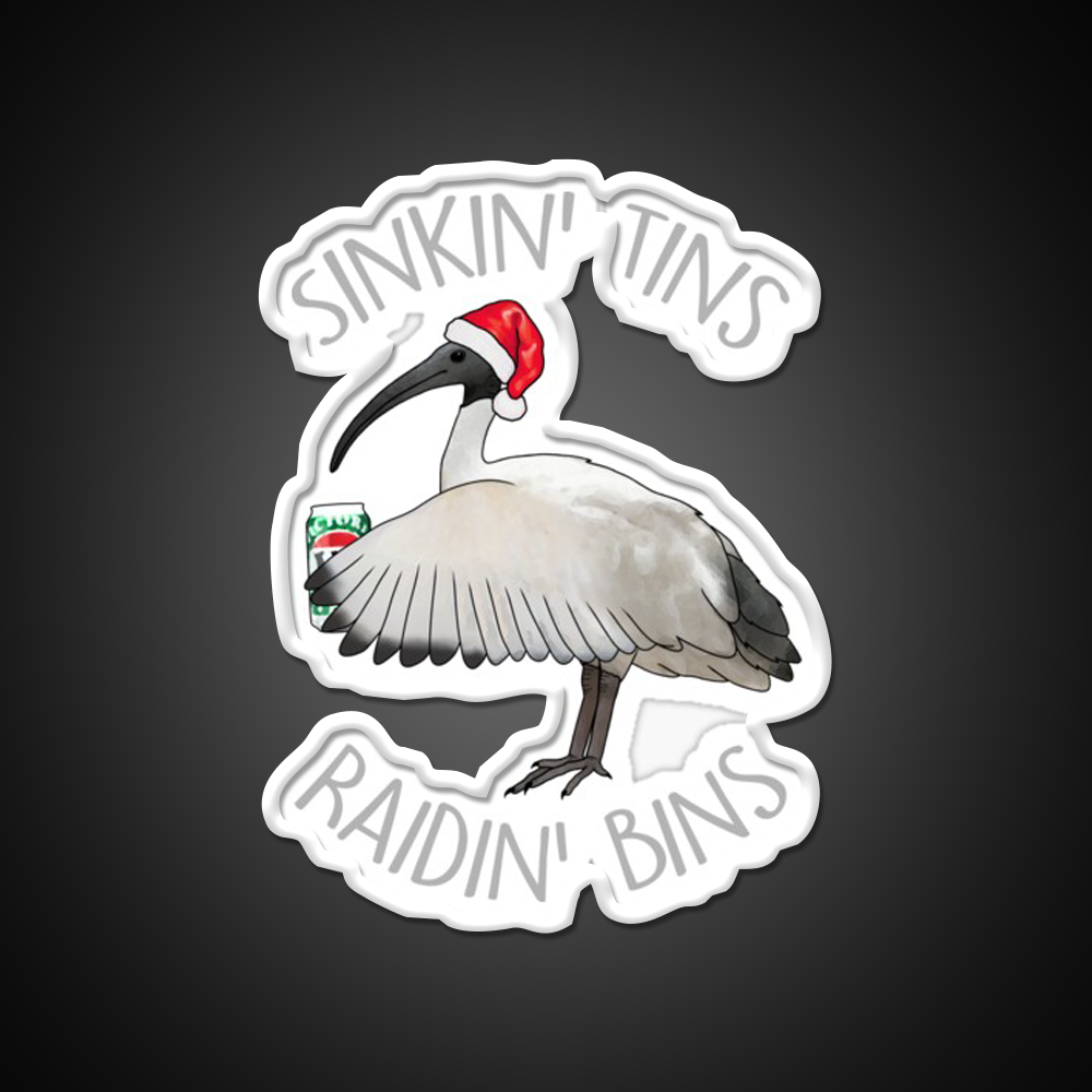 Sinkin Tins At Xmas Beer Bar Decor Led Neon Sign Rgb Color