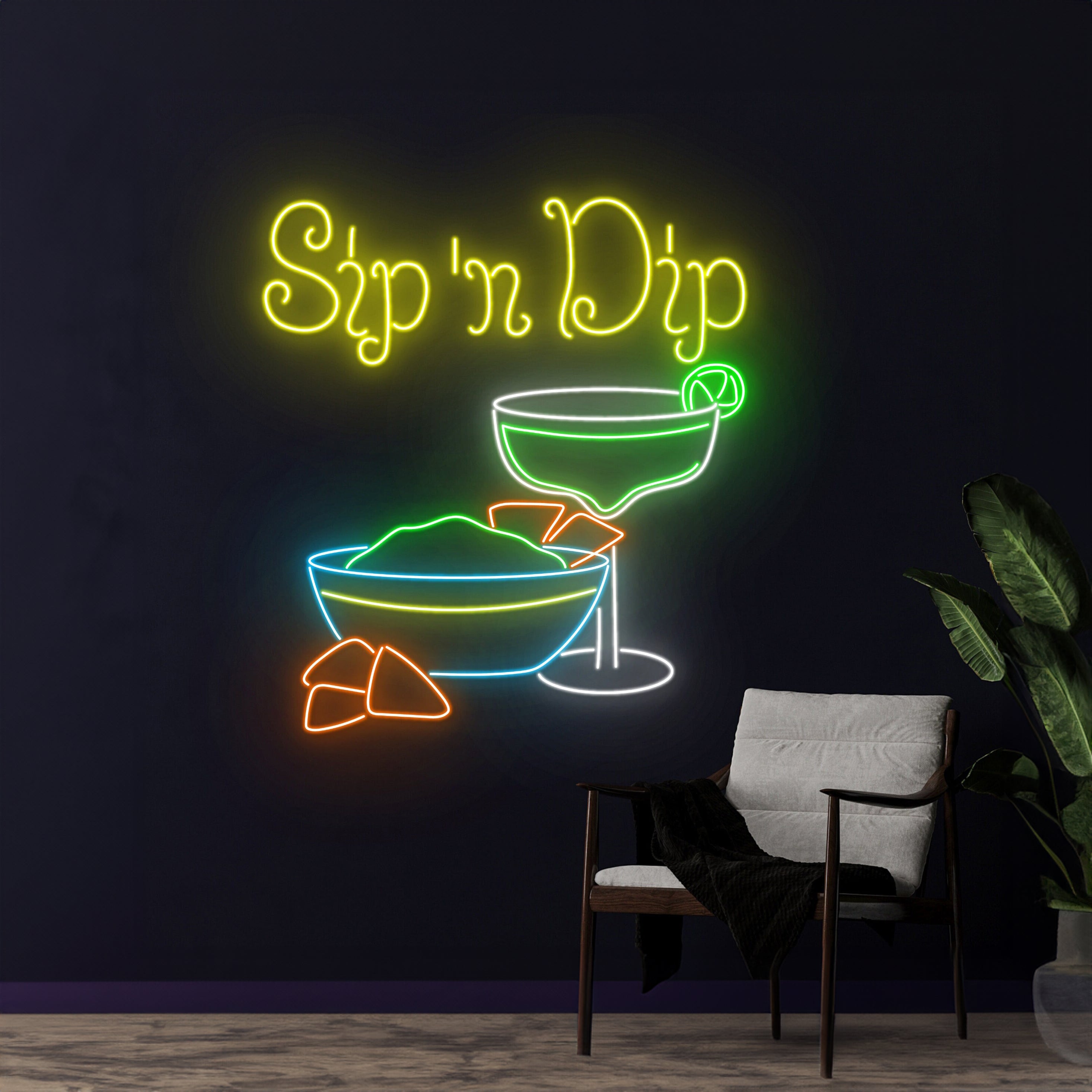 Sip N Dip Neon Sign | Shineneon