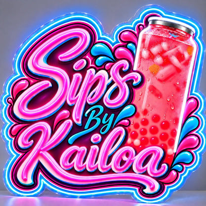 Sips Kailoa Custom LED Neon Sign Waterproof - Shineneon
