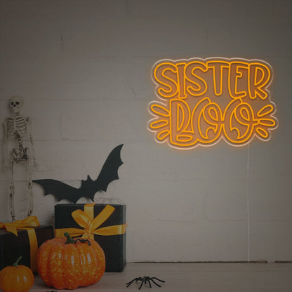Sister Boo Led Neon Sign For Wedding | Shineneon