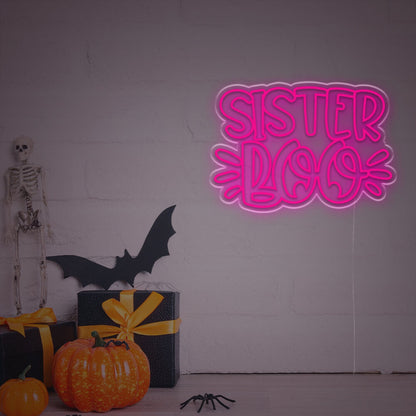 Sister Boo Led Neon Sign For Wedding | Shineneon