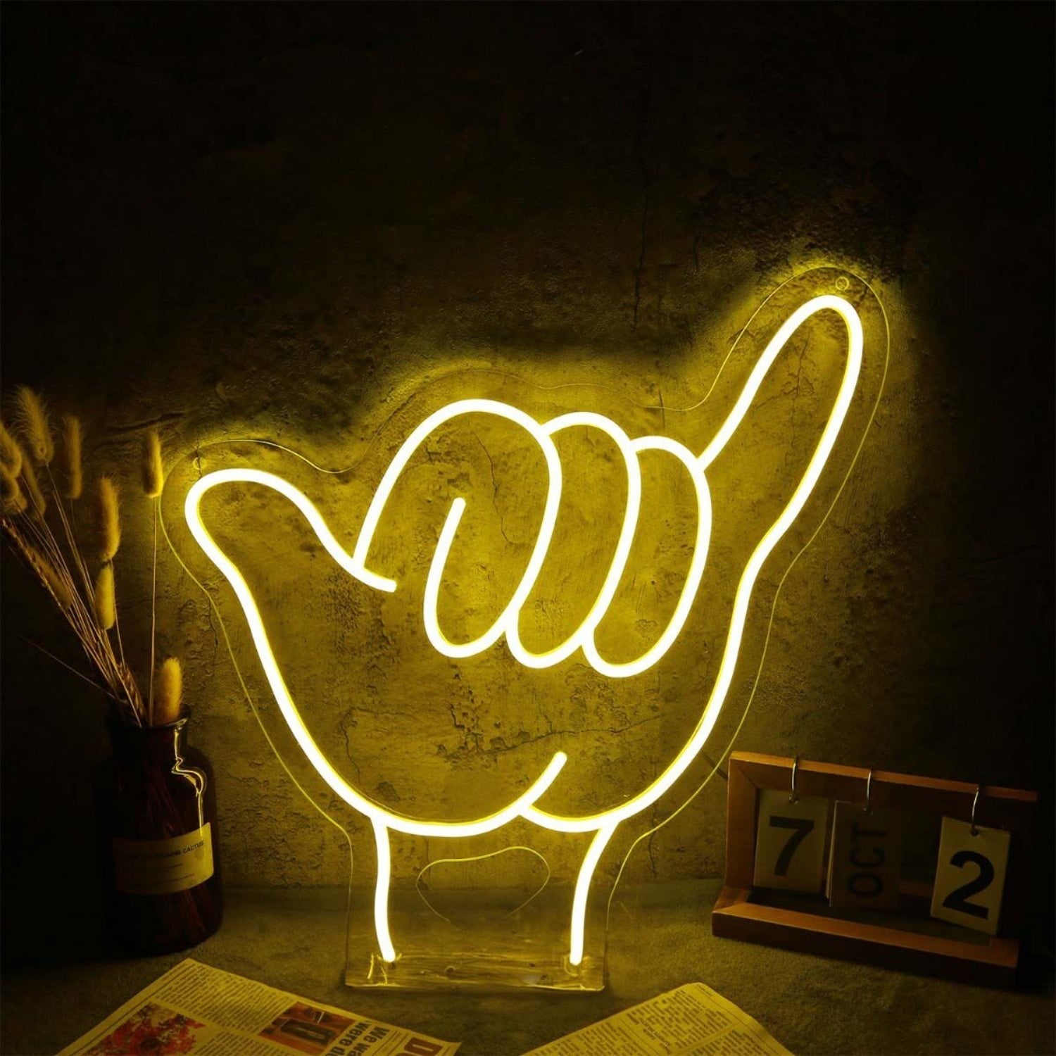 Six Gesture Led Neon Sign - Shineneon