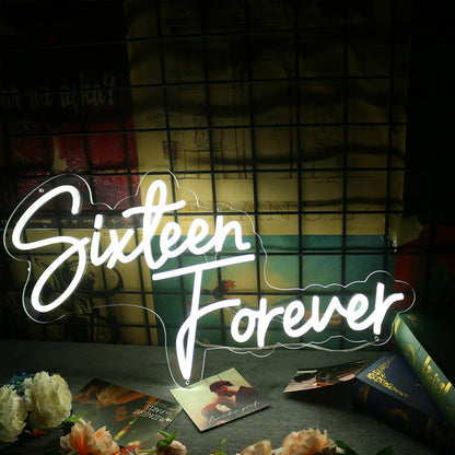 Sixteen Forever Led Neon Sign - Shineneon