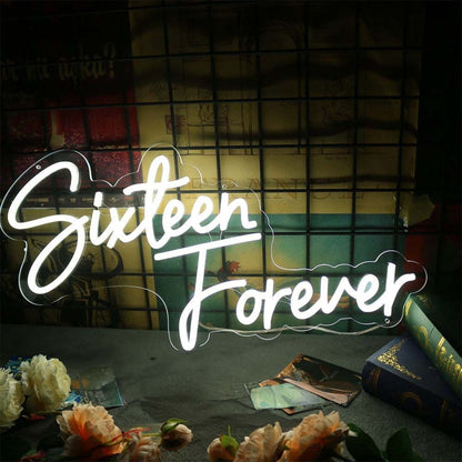 Sixteen Forever Led Neon Sign - Shineneon