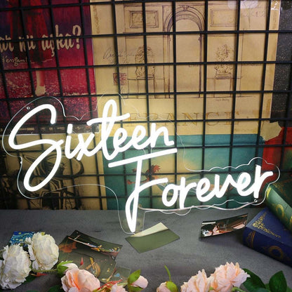 Sixteen Forever Led Neon Sign - Shineneon