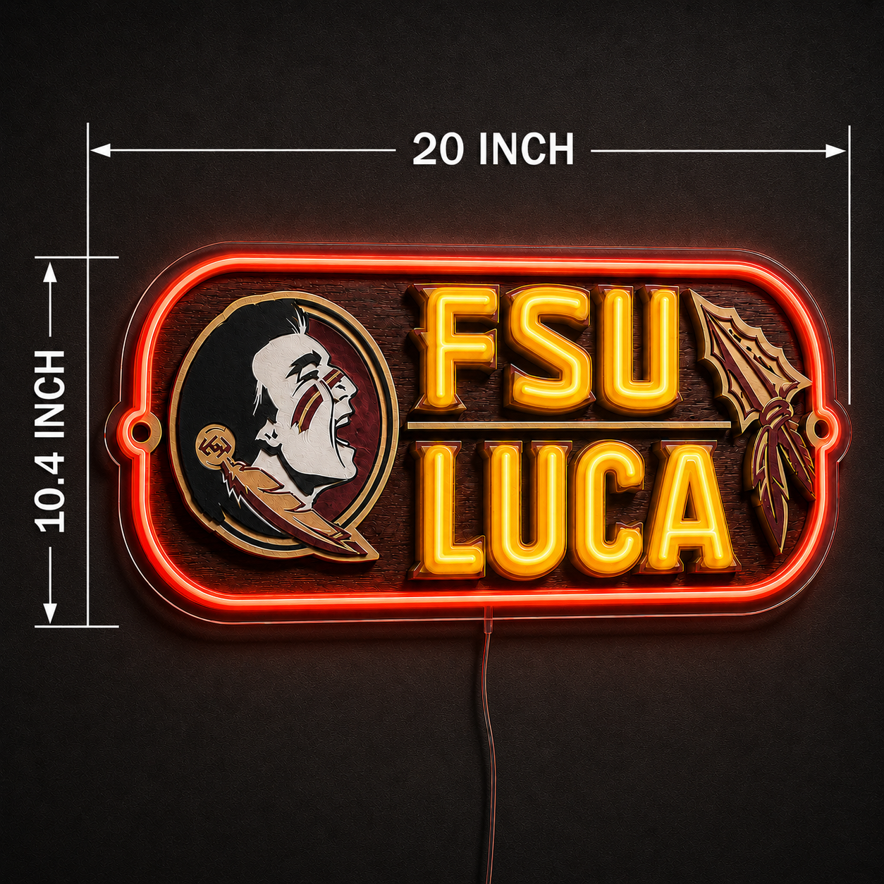 FUS LUCA Custom LED Neon Sign