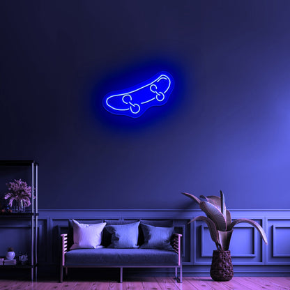 Skateboard Neon Light Sign Boy Man Cave Decor Per - Shineneon