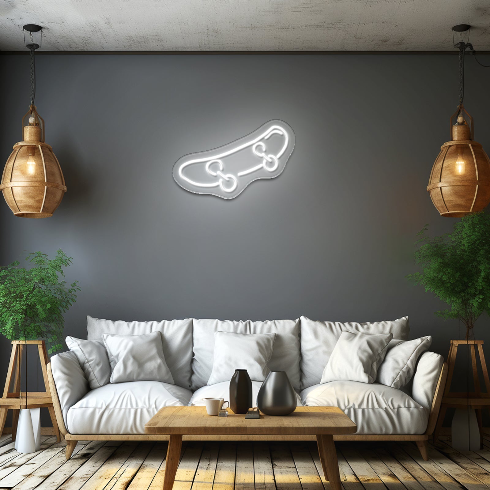 Skateboard Neon Light Sign Boy Man Cave Decor Per - Shineneon