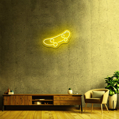 Skateboard Neon Light Sign Boy Man Cave Decor Per - Shineneon