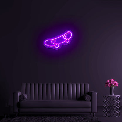 Skateboard Neon Light Sign Boy Man Cave Decor Per - Shineneon