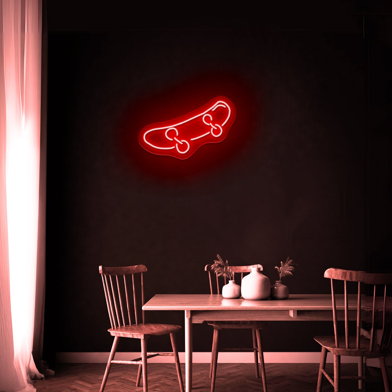 Skateboard Neon Light Sign Boy Man Cave Decor Per - Shineneon
