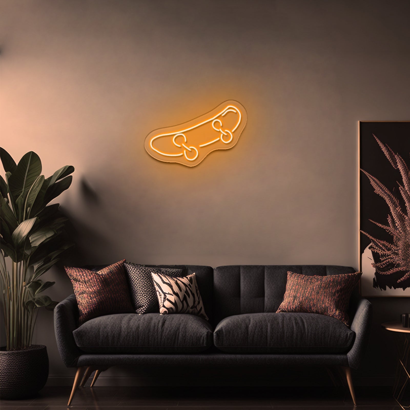 Skateboard Neon Light Sign Boy Man Cave Decor Per - Shineneon